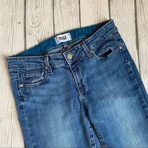 PAIGE Denim Skyline Ankle Peg Skinny Jeans Sz 28